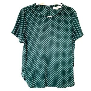 NWOT Loft printed top